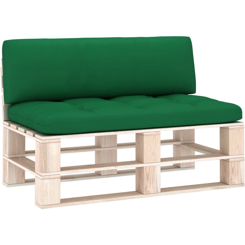 

Cojines para sofá de palets 2 piezas verde