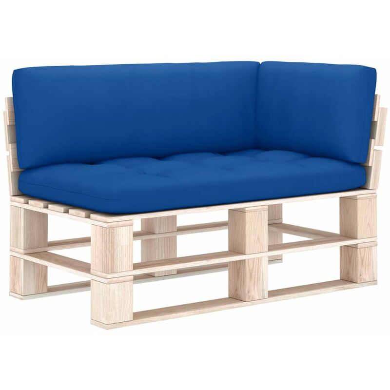 

Cojines para sofa de palets 3 piezas azul regio
