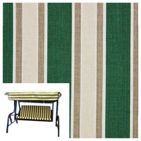 Cojines + Toalla Multiriga Verde Columpio 3P Xtra