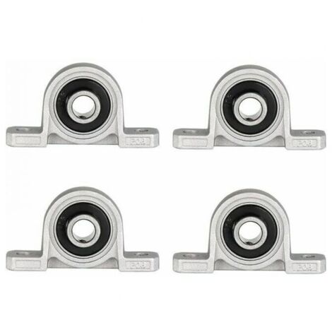 Cojinete de bloque de pieza, cojinete de bolas de 10 mm, cojinete de bloque de almohada, orificio de brida autoalineable, cojinete de bloque de almohada autoensamblable