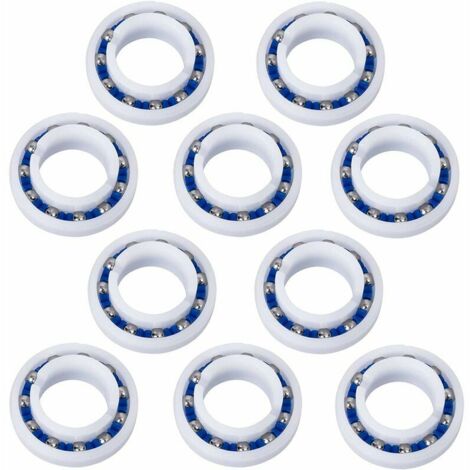 ALOVEZ Cojinete de rueda compatible con limpiafondos Polaris 180 y 280 – Pieza C60 C-60 (10 piezas) RTGPT