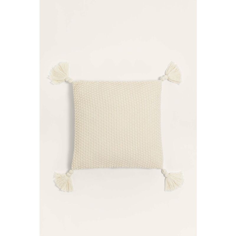 

Cojín Cuadrado (45X45 cm) Veiko Beige Crema - Sklum