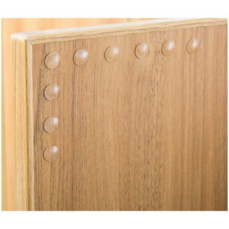 Cojín de goma autoadhesivo transparente, equipado