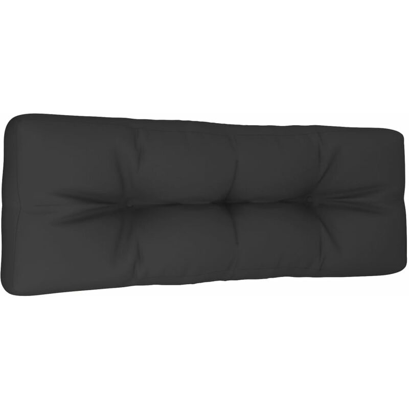 

Cojín de sofá de jardín tela negro 120x40x12 cm - Negro
