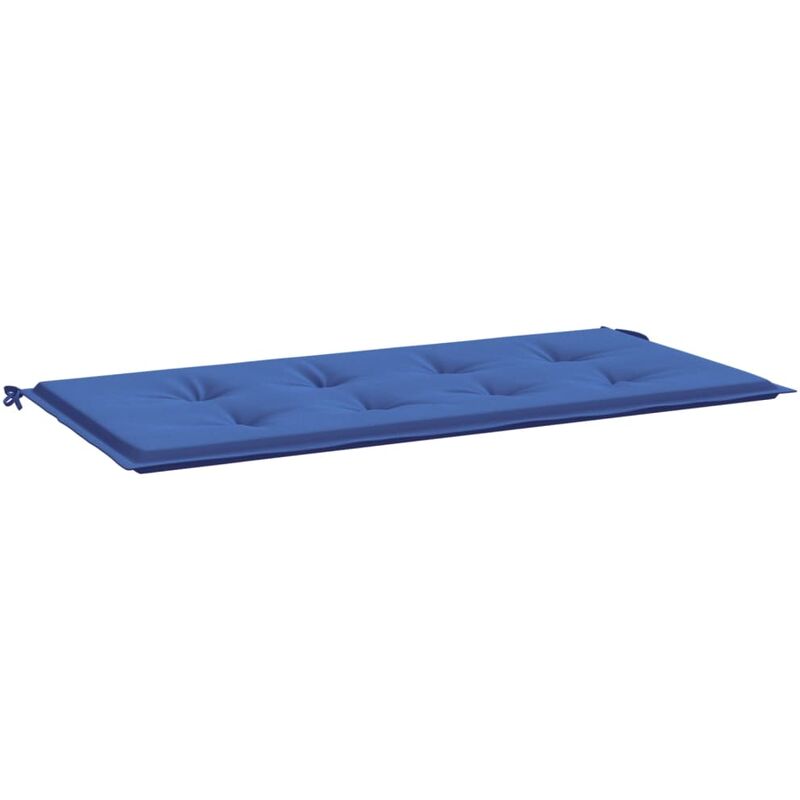 

Cojín para banco de jardín tela azul royal 100x50x4 cm - Azul