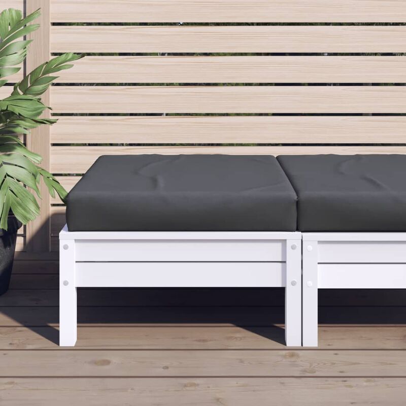 

Cojín para muebles de palets tela gris antracita 60x60x6 cm - Antracita