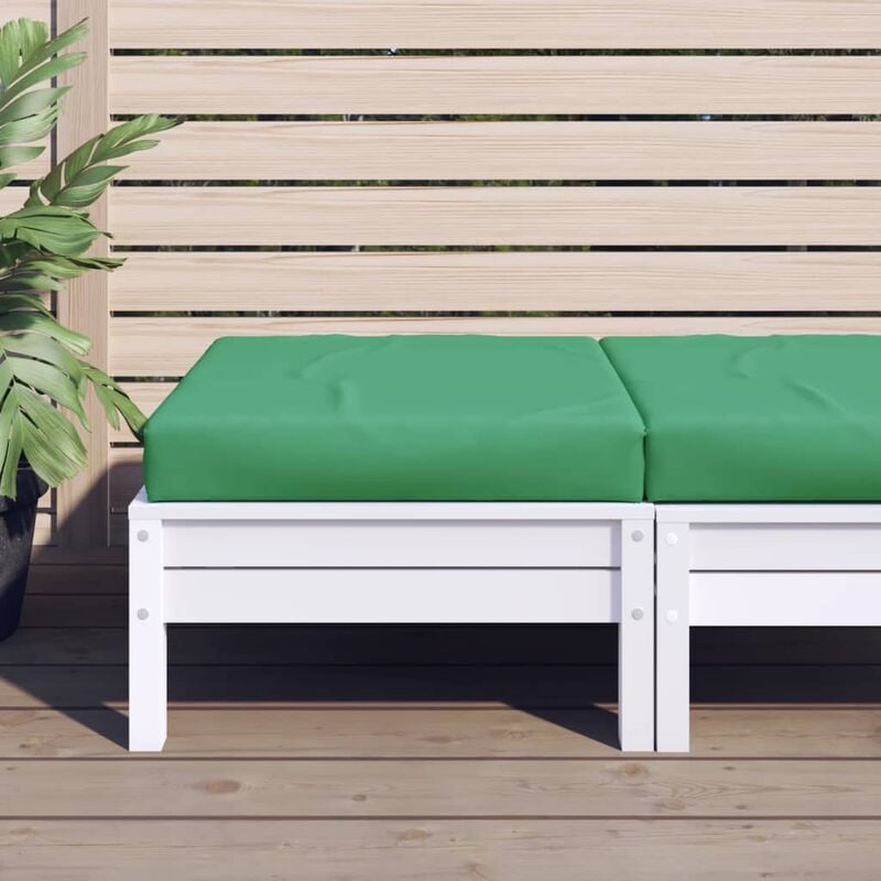 

Cojín para otomana de palés tela verde - Verde