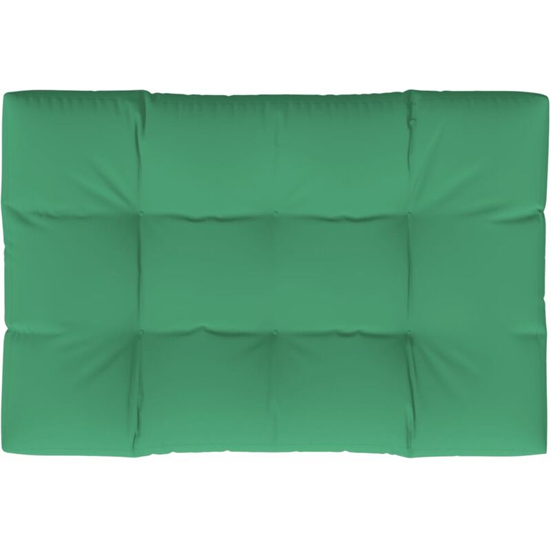 

Cojín para palets de tela verde 120x80x12 cm - Verde