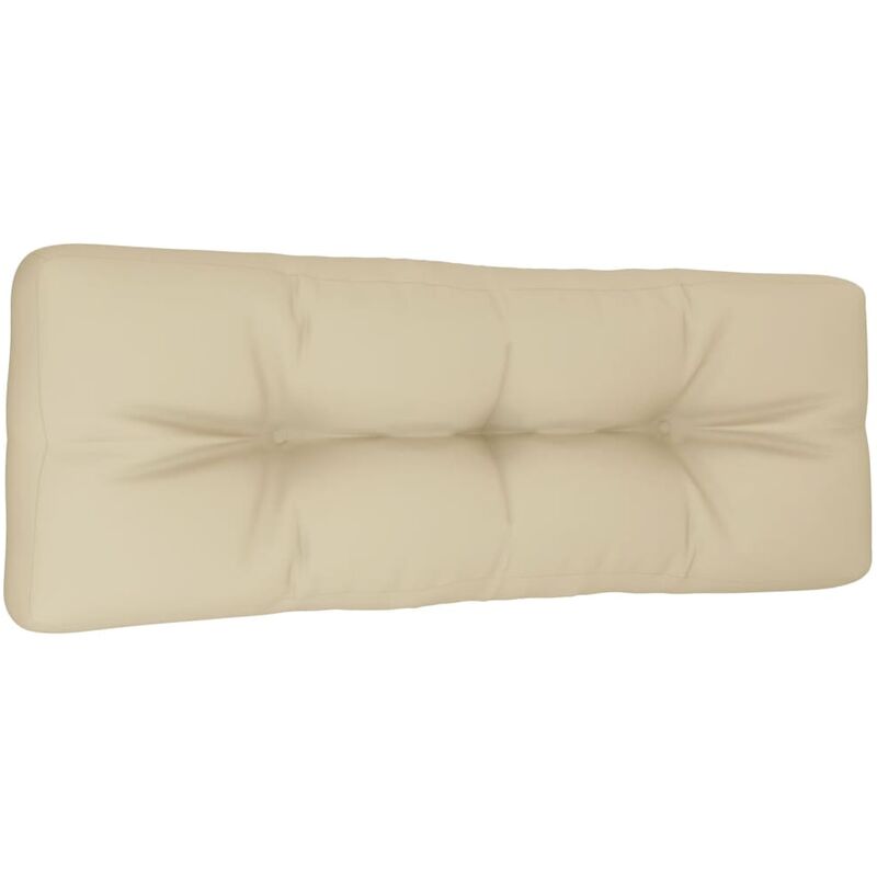 

Cojín para sofá de palets beige 120x40x12 cm - Beige