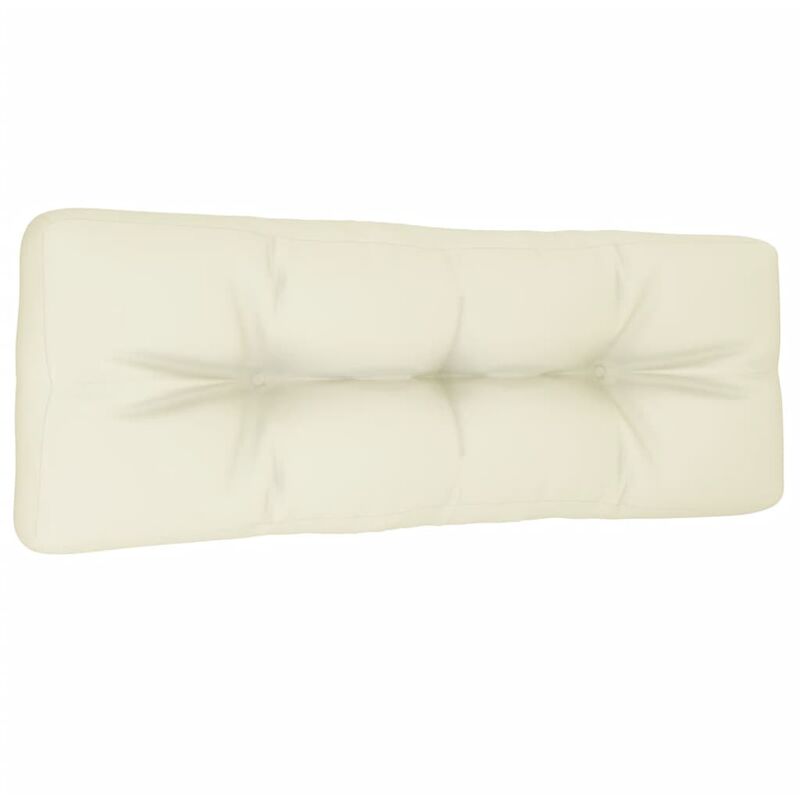 

Cojín para sofá de palets color crema 120x40x12 cm - Crema