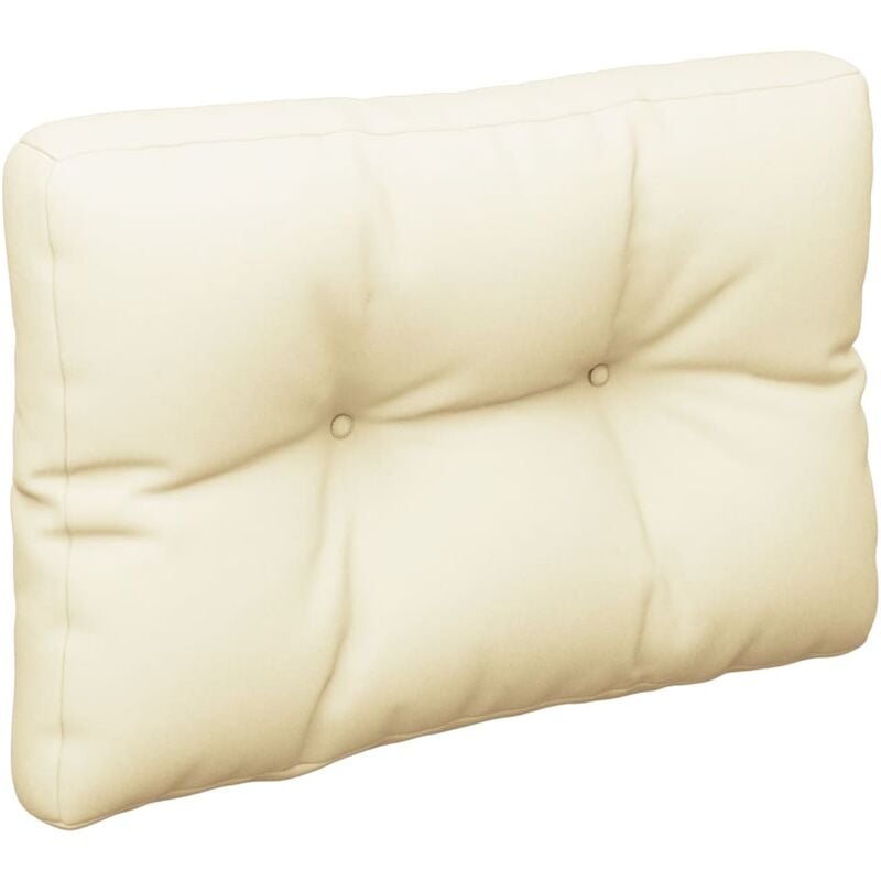 

Cojín para sofá de palets color crema 50x40x12 cm - Crema