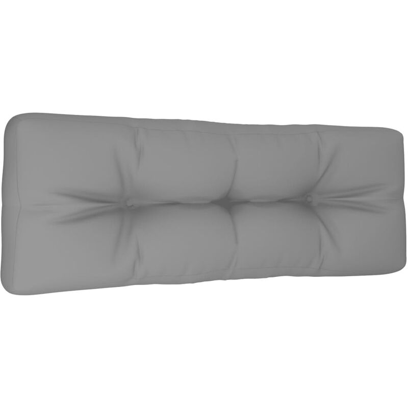 

Cojín para sofá de palets gris 120x40x12 cm - Gris