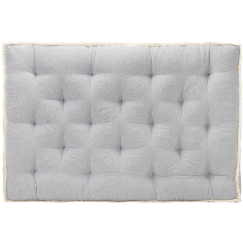 

Cojín para sofá de palets gris 120x80x10 cm - Gris