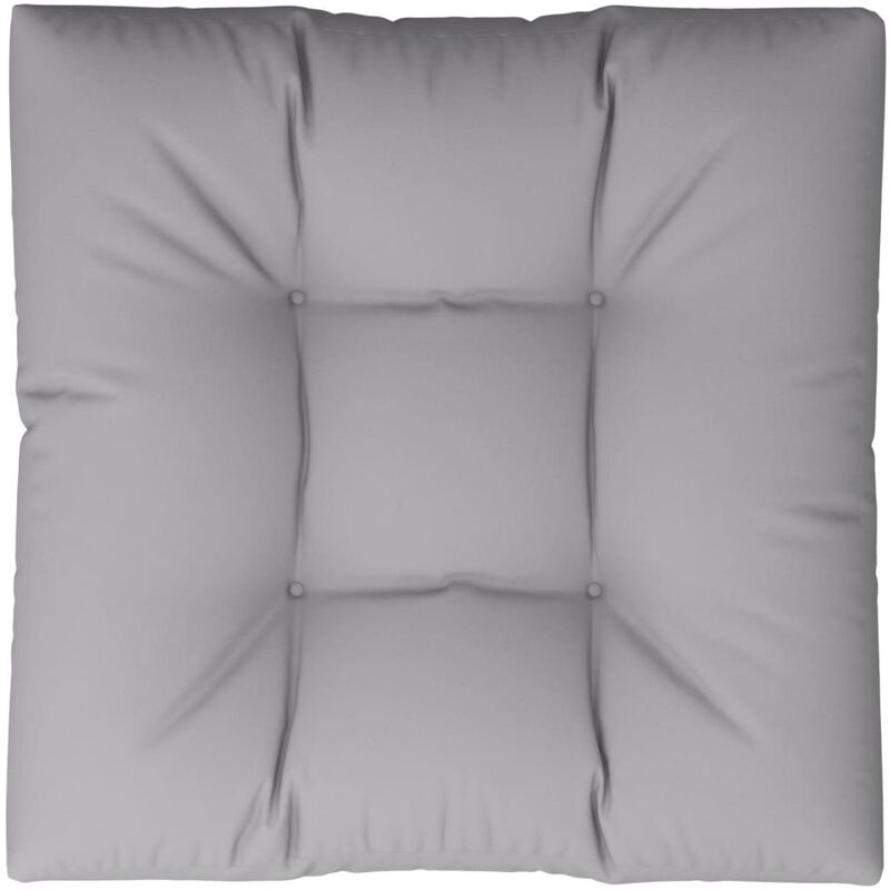 

Cojín para sofá de palets gris 80x80x12 cm - Gris