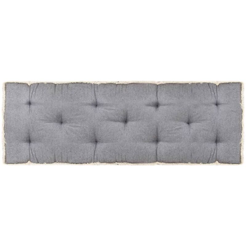 

Cojín para sofá de palets gris antracita 120x40x7 cm - Antracita
