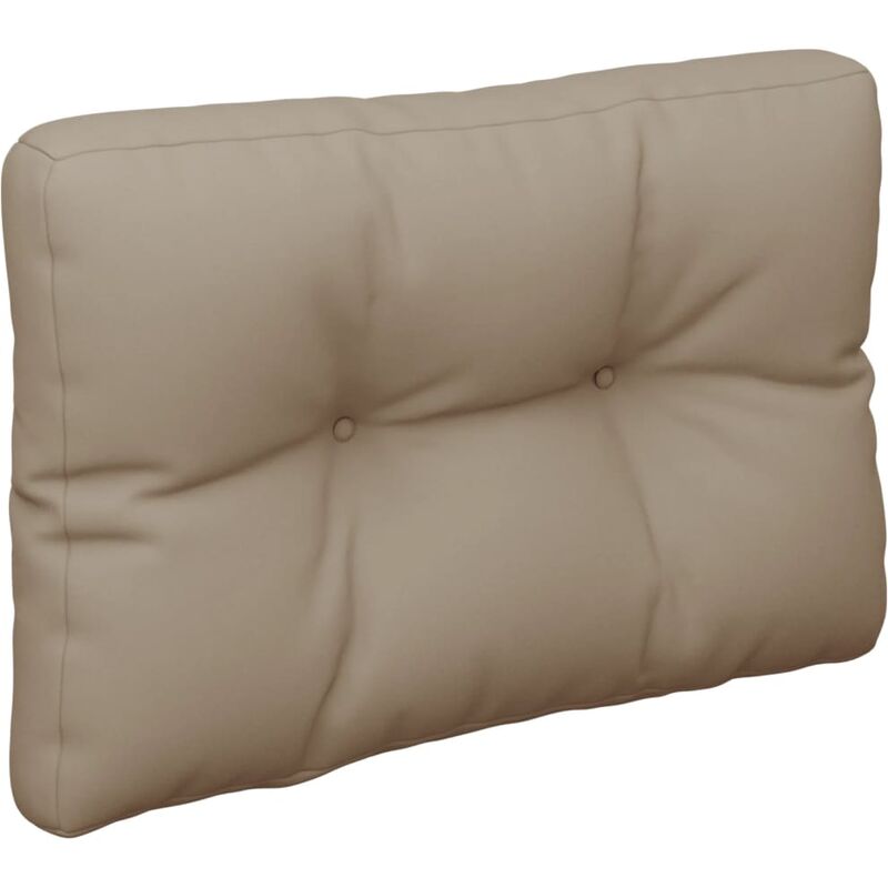 

Cojín para sofá de palets gris taupe 50x40x12 cm - Gris Topo