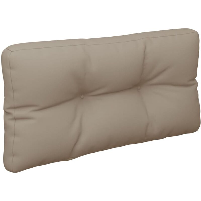 

Cojín para sofá de palets gris taupe 80x40x12 cm - Gris Topo