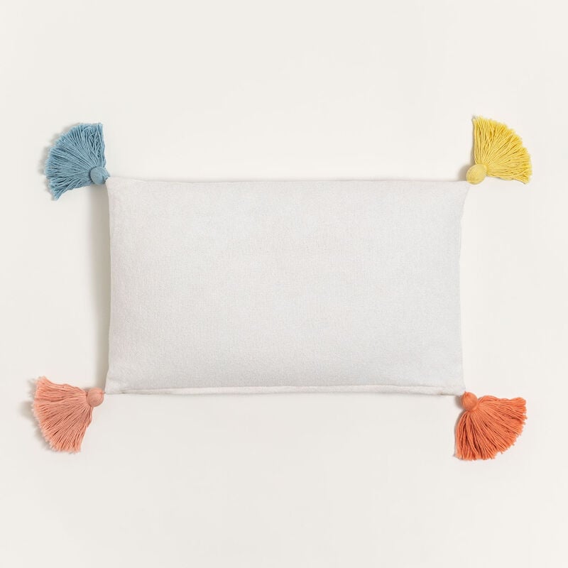 

Cojín Rectangular en Algodón (30x50 cm) Jollie Kids SKLUM - Blanco