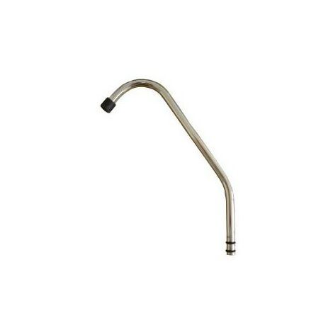 Col de cygne classique robinet eau pure – Hauteur 22 cm – Pour filtres à eau sous évier – Accès élégant à l'eau potable – Doulton