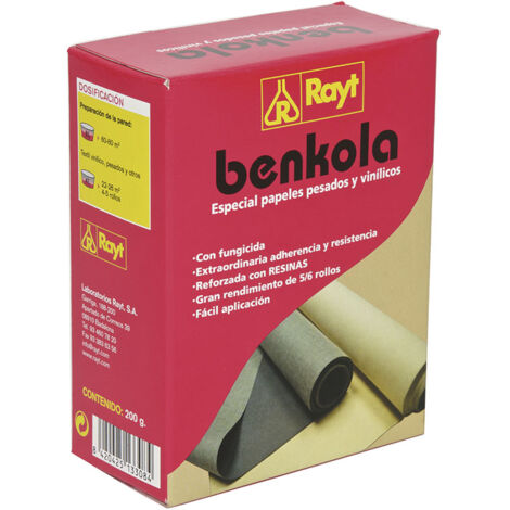 COLA CELULÓSICA EN POLVO PAPEL/VINIL200G -