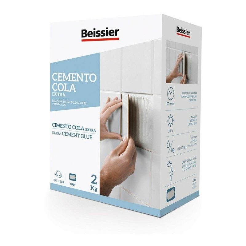 Adesivo cementizio Beissier extra 2kg edm 24928