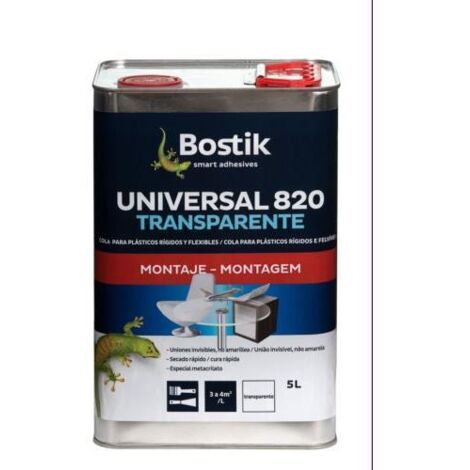 Cola contacto BOSTIK universal transparente 5l. 001634