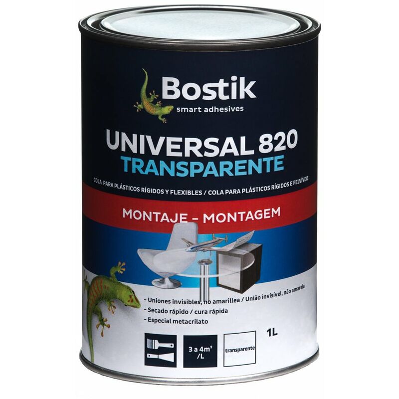 

Adhesivo Contacto Plasticos Transparente 1 L