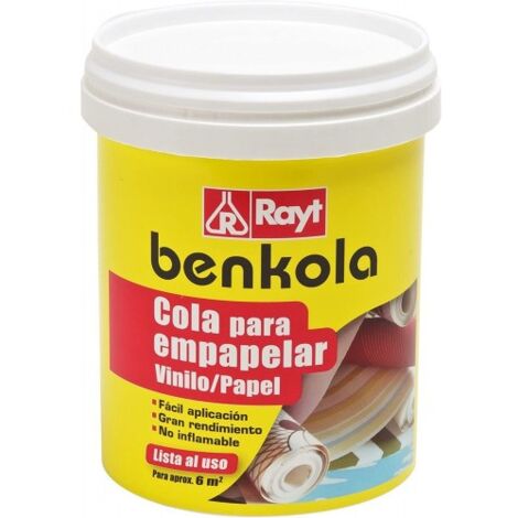 COLA EMPAPEL. LISTA USO.PAPEL/VINIL 1 KG - RAYT