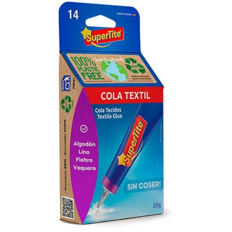 Cola para tejidos, blister 20g 2414 supertite