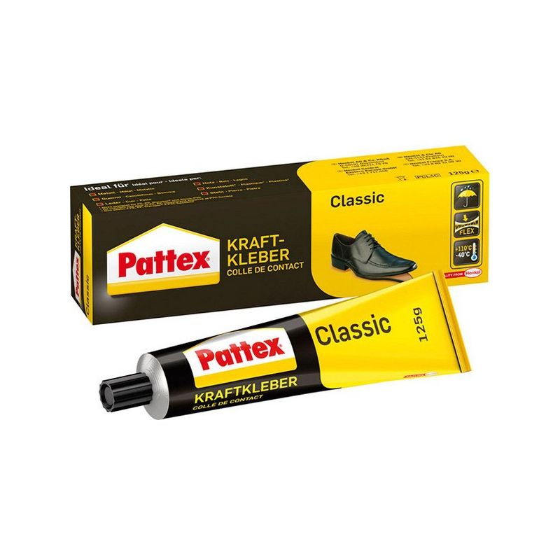 

Cola potente Pattex Classic, Modelo : tubo de 125 g, Tipo PCL4C