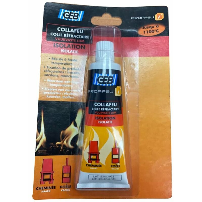 

Tubo 50Ml Adhesivo Refractario Alta Temperatura