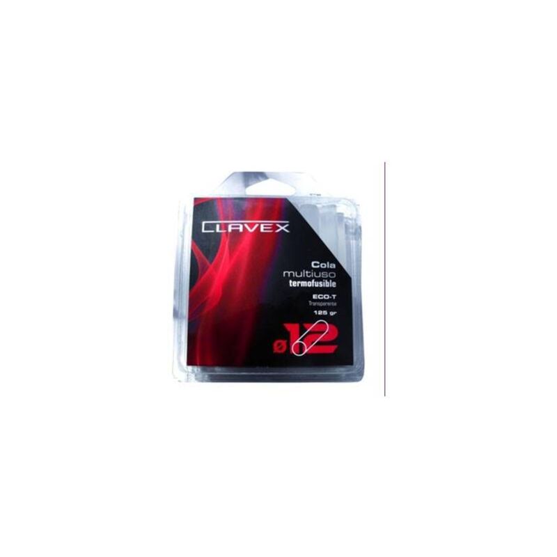 

Adhesivo Termofusible Barra Transparente 125g-12 Mm