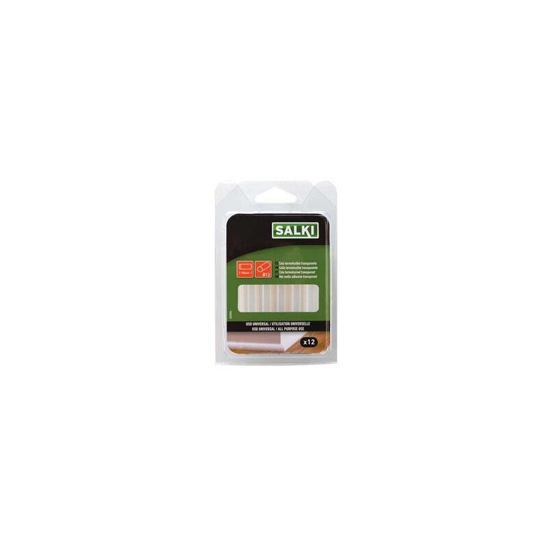

Adhesivo Termofusible Barra 12 Uds Diam. 11.95 X 195 Mm Transparente - Salki