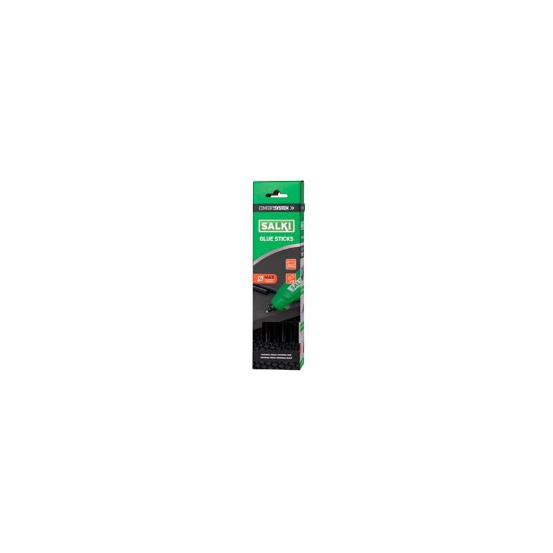 

Adhesivo Termofusible Barra 15 Uds Diam. 12 Mm X 190 Mm Negra - Salki