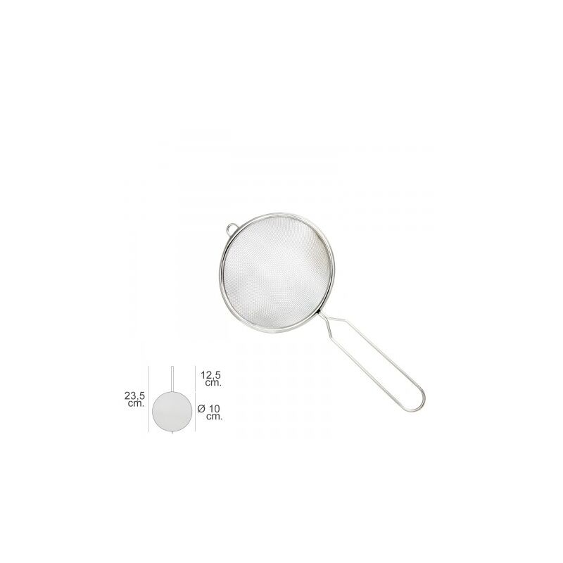 

Colador acero inoxidable basic Ø 10 x 23,5 (alt.) cm.