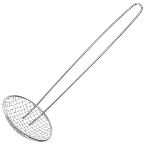 Colador de acero inoxidable para freír, diámetro 120 mm - Hendi 640203