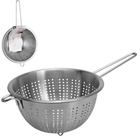 Colador de cocina de acero de 21 cm