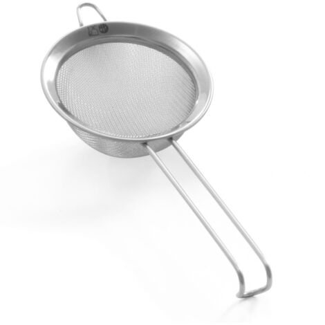 Colador de cocina denso de acero inoxidable, diámetro 100 mm - HENDI 638309