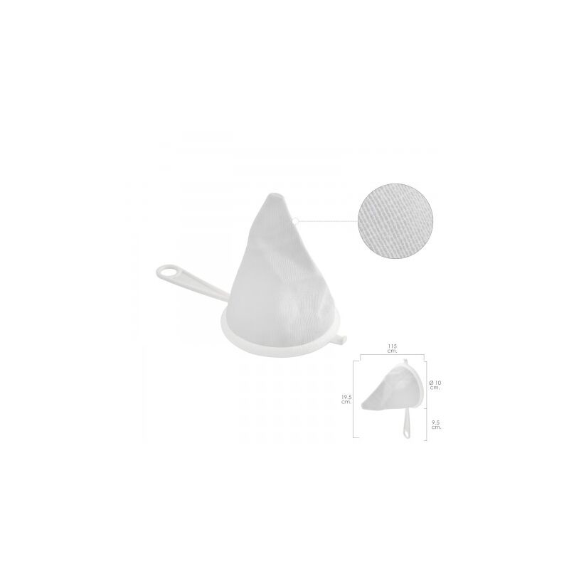 

Colador tela franela armazón de plastico Ø 10 cm.