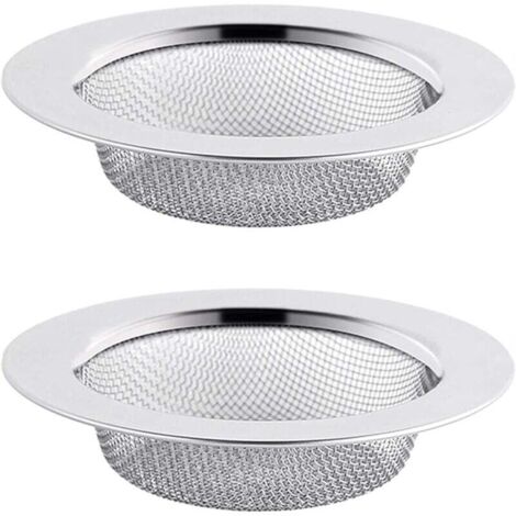 coladores de acero inoxidable para fregadero de cocina (11,5 cm)
