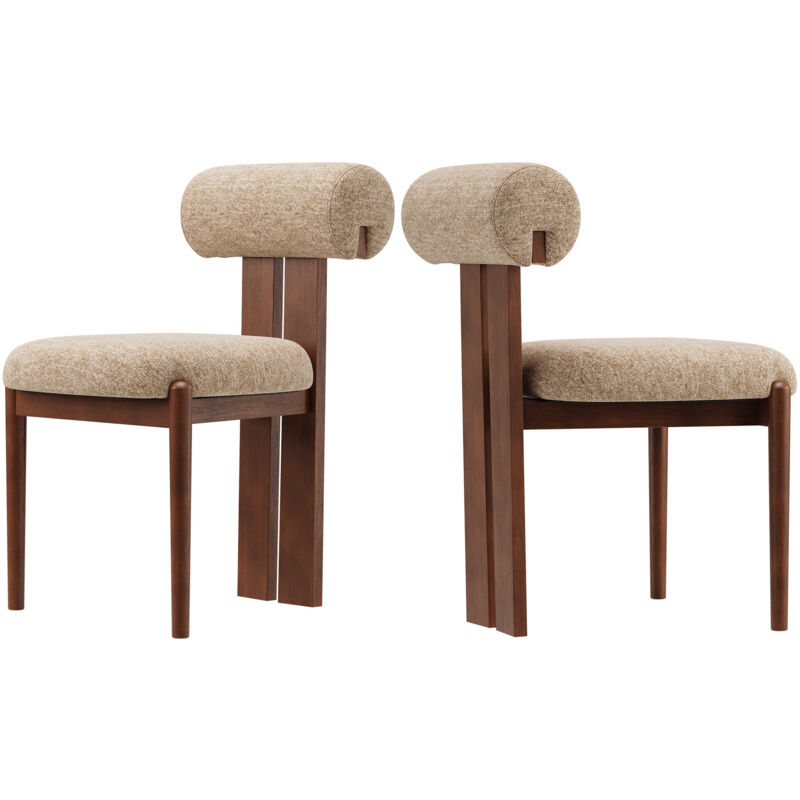 COLAMY Lot de 2 chaises de salle à manger
