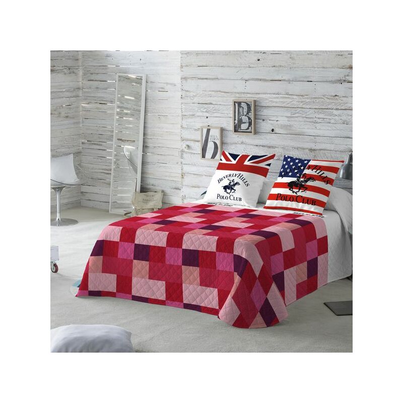 

Colcha Atlanta Rojo Beverly Hills Polo Club (Cama de 180)