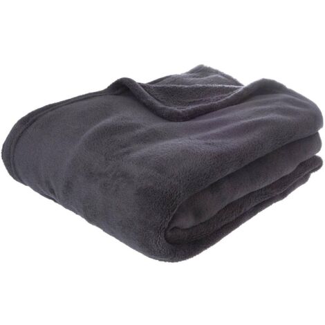 Colcha de microfibra Kiesa 125x150cm - Atmosphera créateur d'intérieur