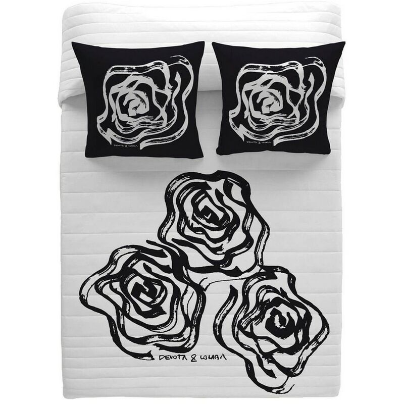 

Colcha Devota & Lomba Rosas (Cama de 180)