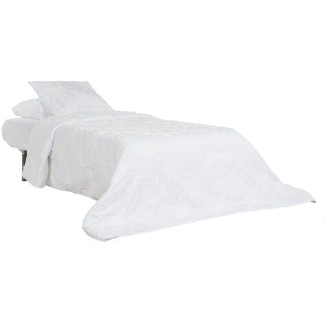Colcha Poliester 180X260 Relleno 150 Gsm. Blanco