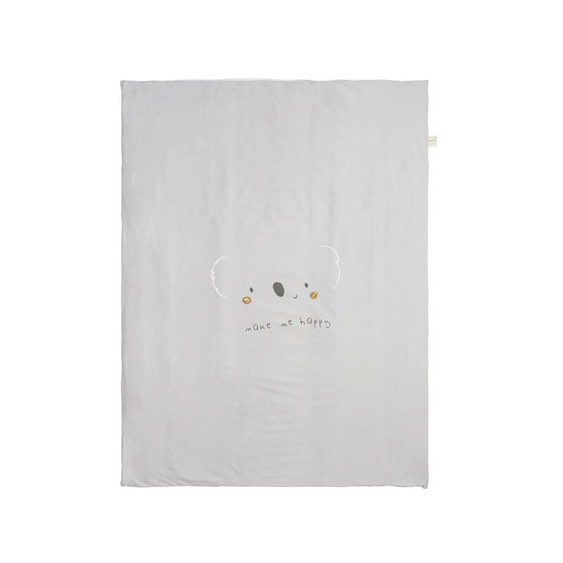 

Colcha + Relleno Minicuna Sidney Blanco/Gris - Blanco