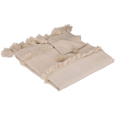 Colcha "Row", beige, 130x180 cm