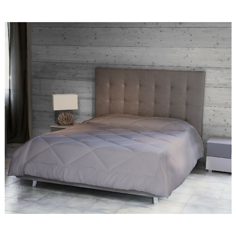 

Colcha Sandy - Color solido, doble, invierno - para cama - Beige en Microfibra, 260 x 250 cm