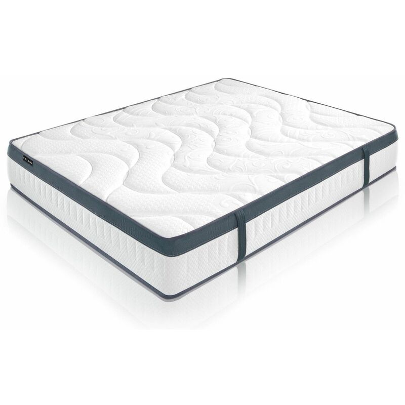 

Colchón Muelles Ensacados - Viscoelastico Gel EXCLUSIVE | Grosor 25 cm| 135 x 190 |Memory Foam - Gel Foam | Reversible