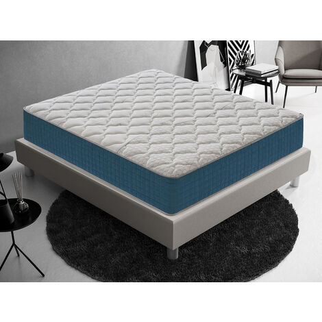 MaterassieDoghe - colchón 160x200 Memory Foam - 11 zonas de confort - Funda  Silver Safe